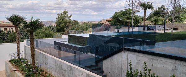 construcción de piscinas modernas